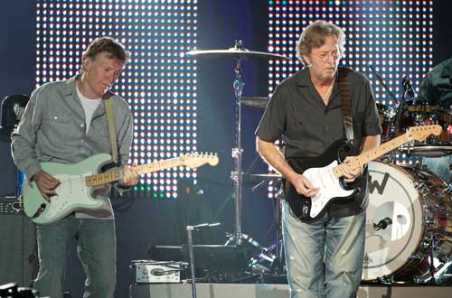 Eric Clapton and Steve Winwood